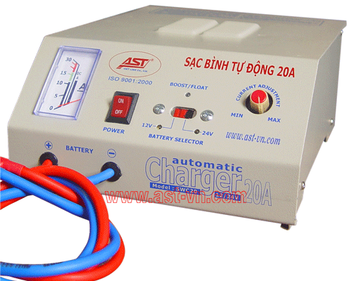 AUTOMATIC CHARGER 12V, 24V/20A